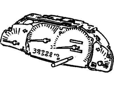 GM Speedometer - 25937732