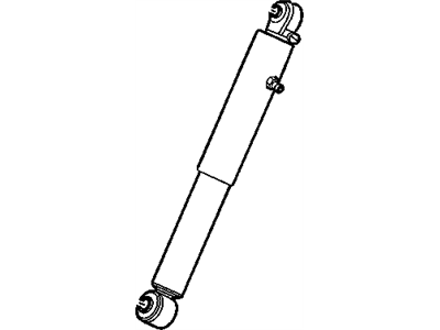 GM 23487280 Rear Leveling Shock Absorber Assembly