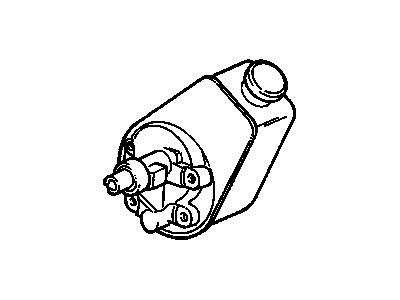 Chevrolet Power Steering Pump - 26019741
