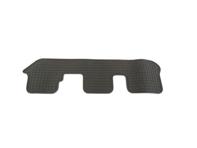 GM Floor Mats - Premium All-Weather,Third Row ,Quantity:1 Piece;Color:Pewter 12497274