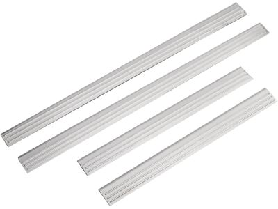 GM Door Step Shields - Front and Rear Sets,Note:Brushed Stainless Steel 17802415