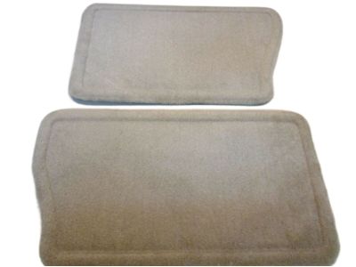 GM Floor Mats - Carpet Replacements,Rear,Quantity:2 Piece;Color:Cashmere 19121930