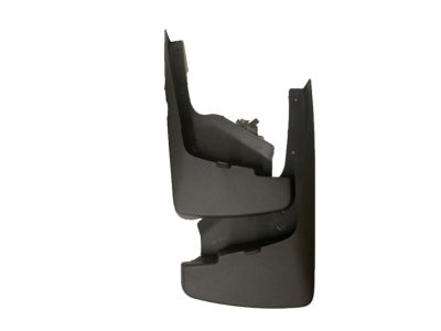 GM Front Molded Splash Guards in Charcoal Gray 19154259