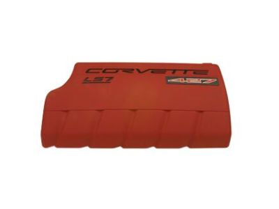GM 7.0L Engine Decals in Red and Black Satin with 427 Logo 19154724