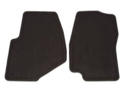 GM Front Carpeted Floor Mats in Gray 19167257