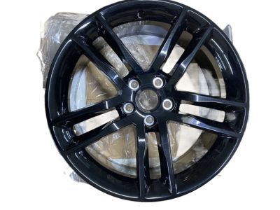 GM 19x8-Inch Aluminum 5-Split-Spoke Front Wheel in Black 19300914