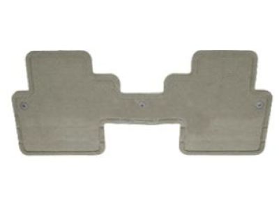 GM Second-Row One-Piece Carpeted Floor Mat in Medium Titanium 20794565