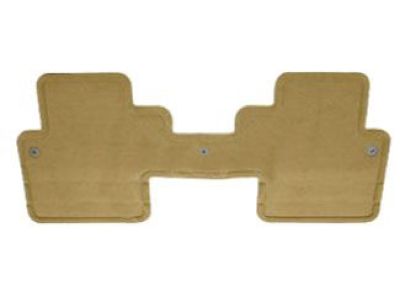 GM Second-Row One-Piece Carpeted Floor Mat in Medium Cashmere 20794566