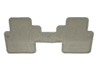 GM Rear One-Piece Carpeted Floor Mat in Dark Titanium 20794568