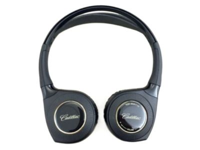 GM Dual-Channel Wireless Infrared (IR) Analog Headphones with Cadillac Script (Set of Two) 22809929