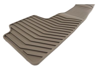 GM Second-Row One-Piece Premium All-Weather Floor Mat in Dune 22858831