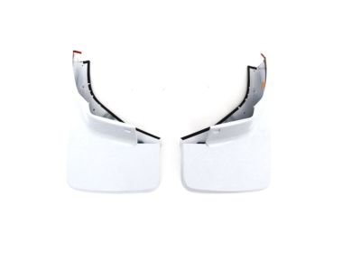 GM Front Molded Splash Guards in Summit White 22902392