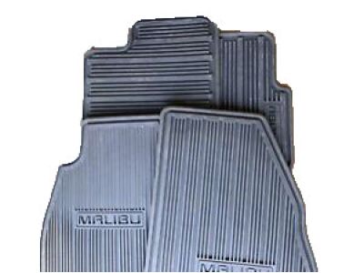 GM Front and Rear All-Weather Floor Mats in Cocoa 22906998