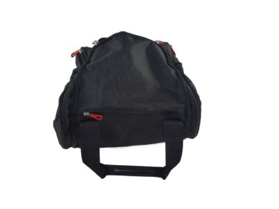 GM 40L Duffel Bag in Jet Black with Crossed Flags Logo 22970470