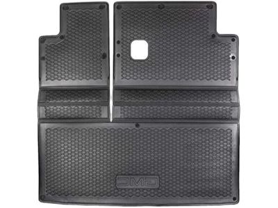 GM Cargo Area Liner in Black with GMC Logo 23190664