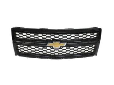 GM Grille in Black with Bowtie Logo 23235956