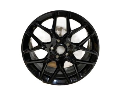 GM 19x8.5-Inch Aluminum 7-Split-Spoke Front Wheel in Black 23246357