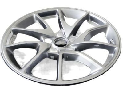 GM 19x10-Inch Aluminum 5-Split-Spoke Front Wheel in Nickel Pearl 23251390