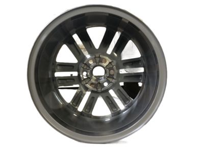 GM 18x8.5-Inch Aluminum 6-Split-Spoke Wheel in Ultra-Bright Machined with Dark Argent Metallic 23283750
