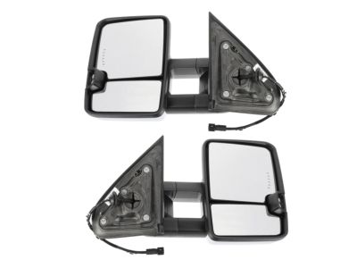 GM Extended View Tow Mirrors in Chrome 23372181