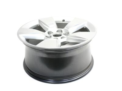 GM 18x8.5-Inch Aluminum 5-Spoke Wheel in Sterling Silver with Ultra Bright Machined Accents 23464384