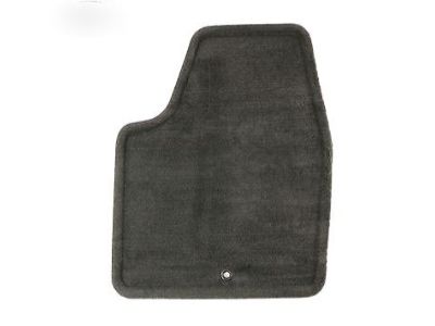 GM Front and Rear Carpeted Floor Mats in Ebony 25795457