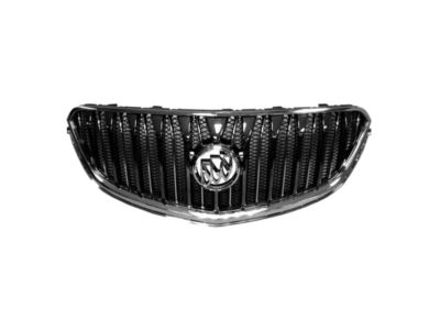 GM Grille in Satin Steel Metallic with Buick Logo (for Vehicles With HD Surround Vision Camera) 42737509
