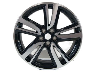 GM 18x7.5-Inch Aluminum 5-Split-Spoke Wheel in High Gloss Black 84012907
