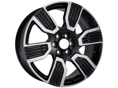 GM 20 x 8-Inch Aluminum 6-Spoke Ultra Bright Machined Wheel with High Gloss Black Pockets 84126416