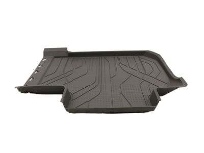 GM Second-Row Interlocking Premium All-Weather Floor Liner in Dark Atmosphere (for Models with Second-Row Captain's Chairs) 84206855