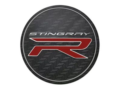 GM Center Cap with Stingray R Logo 84384897