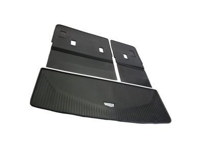 GM Integrated Cargo Liner in Jet Black with Cadillac Logo 84445543