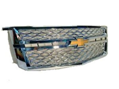 GM Grille in Chrome Mesh with Bowtie Logo 84505387