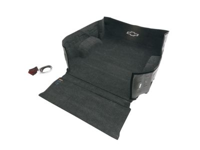 GM Carpeted Bed Liner with Bowtie Logo (for Standard Bed Models) 84546138