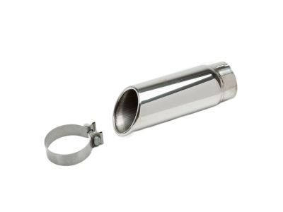 GM 6.0L, 6.2L or 6.6L Polished Stainless Steel Single Outlet Exhaust Tip 84722772