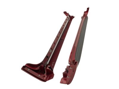 GM Molded Assist Steps in Cherry Red Tintcoat 84747572