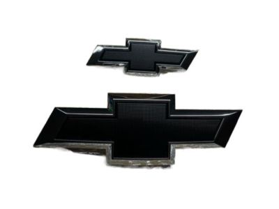 GM Bowtie Emblems in Black 84832382