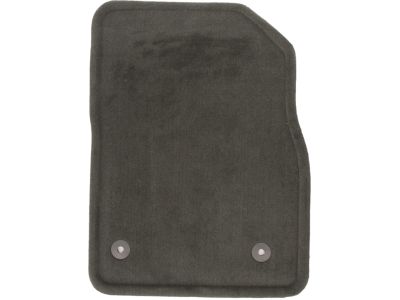 GM Front and Rear Carpeted Floor Mats in Jet Black 95229923