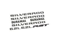 Chevrolet Silverado Exterior Emblems - 84300954