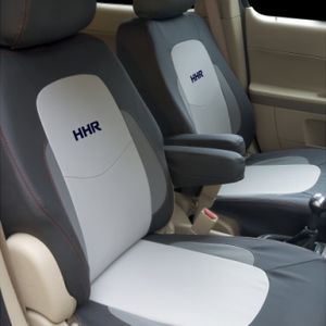 GM Seat Covers - Front and Rear,Note:Ebony HHR Logo 19170697