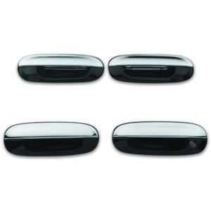 GM Door Handles - Front and Rear Sets,Note:Chrome/Black (41U) 17802146