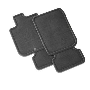 GM Front and Rear Carpeted Floor Mats in Ebony 15290072