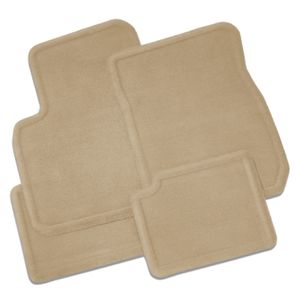 GM Front and Rear Carpeted Floor Mats in Neutral 15237887