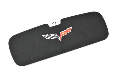 GM Decklid Liner in Ebony with Crossed Flags Logo 12499967
