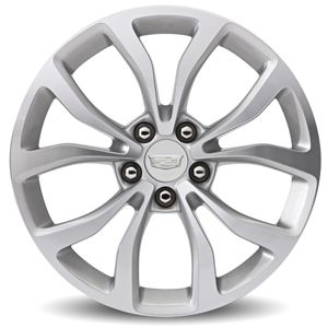 GM 18x8-Inch Forged Aluminum 5-Split-Spoke Front Wheel 23229840