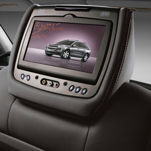 GM Rear-Seat Entertainment System with DVD Player in Ebony Cloth 23109028
