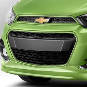 GM Grille in Black with Lime Surround and Bowtie Logo 42400341