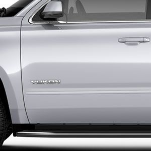GM Front and Rear Door Moldings in Silver Ice Metallic 84030736