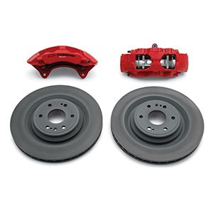GM Front Six-Piston Brembo® Brake Upgrade System in Red 23505023