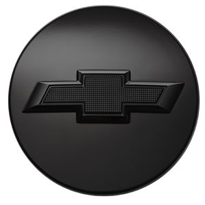 GM Center Cap in Black with Bowtie Logo 19333202